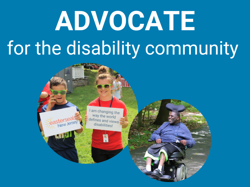 advocate for disability community
